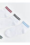 Esvab • Modern & Distinctive Striped Girls' Booties Socks, Pack of 5 - 2
