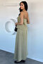 Mint Perry Women's Adjustable Strap Blouse Elastic Waist Skirt Two-Piece Set - 4