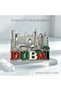 Iconic Dubai Landmark Metal Souvenir Decor, Featuring Burj Al Arab, Metro Train, Ferris Wheel in 3D. Durable Alloy UAE Home Office Display, Great Tourist Travel Keepsake and Gift Choice. - 7