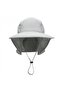 Sun hat with neck protection UPF50+ dark blue.