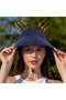 Casual Sun Hat - Head circumference 56–58 cm Brim width 12 Crown height 5 Women's Open-Top Beach Simple - 5