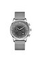 Men's Stainless Steel Watch, Silver Mesh Band | Trn-S43mm