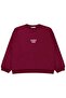 Basic Sweatshirt for Ages 6-9 - Burgundy