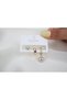 Çkp3022 Special Series 3-Piece Combined Earring Set with Solitaire and Hanging Zircon Stones Gold - 3