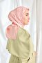 Twill Silk Scarf Geometric Pink - 4
