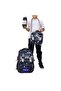 Nasa Themed 3-Piece Primary School Bag Set - with Plush Toy Gift - 4