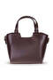 Burkley Mirelle Cocoa Brown Pu Leather Women's Hand and Shoulder Bag - 3