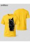 Giant Wolf Large Size Printed T-Shirt in Distinctive Colors - 2