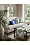 Palazzo 5 Piece Botanical Throw Pillow Cover and Runner Set Navy Blue White Green Floral and Geometric Pattern Decorative Set Double Sided Digital Printing Hidden Zipper 4 Piece Throw Pillow Covers 1 Piece Runner - 6