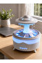 350 ml Ufo Design Ultrasonic Air Humidifier with Rain Effect Night Light - - 4