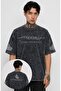 Unisex Oversize Fear Inoculum Back and Sleeve Printed Washable Rock Band T-Shirt
