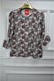 Plus Size Women's Combed Cotton Blouse