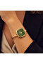 Women's Analog Dark Green Dial Watch - LC08353.170 - 5