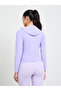 Purple Slim Fit Hooded Sports Jacket - 4