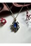 Authentic Design Necklace with Crystal Stones - 3