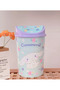 Cute Kawaii Desktop Trash Bin with Lid – Pastel Cartoon Wastebasket for Bedroom, Office & Desk - 2