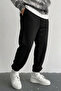 Baggy Cut Sweatpants with Elastic Cuffs for Winter