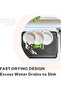 Dish Drain Board & Drying Rack Tray for Kitchen - Ideal Rigid Drainboard, Dish Drainer Tray, Di - 4