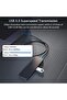 Heatunk 4-Port USB 3.0 Hub - مُحسِّن الاتصال لأجهزة الكمبيوتر المحمولة، وXbox، ومحركات الأقراص الفلاشية، والأقراص الصلبة، وأجهزة الألعاب، والطابعات - 5