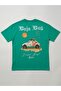 Boy's Back Printed Oversize Design T-Shirt - 6