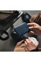 حافظة بطاقات نحيفة بتصميم بسيط مع خاصية حجب RFID، محفظة جلدية للجيب الأمامي - 7
