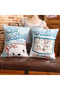 Set of 8 Plush Cat Pillows – Tiny Soft Cat Toy and Sleeping Companion White - 4
