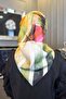 Bosphorus Series, Double-Sided Silk Scarf - 8836712-912 - Tivil - 4