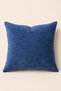 Navy Blue Velvet Textured Decorative Throw Pillow Cover Modern Sofa and Living Room Cushion - 2