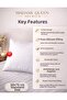 2 Premium 50X70 Piping Cotton Pillows – 800 Gr - 2