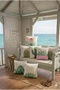 Botanika Series Sahara Breeze Throw Pillow Cover 7 Pieces 45X45 cm