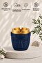 Decorative Moai Design Odorless Ashtray |   Wind Preventer |   Deep Chamber |   Plastic Ashtray |   Blue