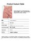Women's Pink 7S6-98 Super Baggy Fit Polka Dot Denim Jean - 5