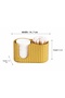 Cotton Swab and Earbud Organizer |   Stylish Bathroom Organizer Box |   Modern Decorative Cotton Swab Holder & Earwax Stand - 3