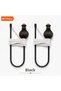 Premium Curtain Gathering Device with String, Decorative Curtain Holder Set of 2