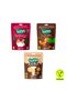 Organic Vegan Ginger, Carob and Tahini Cookies Snack Pack - 3 Pieces (3 Varieties)