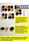 10-Pack Mini Watercolor Coloring Pages with Palette and Brush - Kids' Fun Activity Set - 4