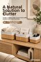 Bamboonest Set of 3 Bamboo Organizer Baskets - 2