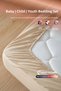 100% Cotton Poplin Baby Duvet Cover Set 3 Pieces Duvet Cover Set with Elastic Sheet 80X140 - 4