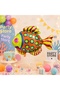 Fish Foil Balloon 90X71 cm Large Size Colorful Helium Compatible Sea Themed Birthday Party Balloon Children's Party Decoration