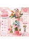 Panda and Sunflower Themed Room Scented Vase 561 Piece Lego Set-Block Toy-Building Set - 3