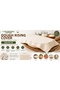 150X75 cm Dough Proofing and Resting Cover 150X75 cm – Washable Natural Cotton Dough Cloth 100% Raw Cotton