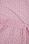 Pembe Fiyonklu Likralı Yumuşak Tuşe Gömlek Yaka Örme Büyük Beden Pijama Takımı TBBSS26AI00077 - 5