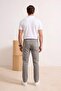 Haki Straight Cotton Flexible Men's Trousers Tmnss26Pl00032 - 3