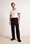 Siyah Straight Erkek Pantolon TMNSS26PL00033