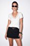 Ecru V-Neck Lace Blouse Tdrss26Bz00069 - 3
