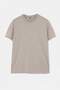 Grimelanj-Siyah-Beyaz-Haki-Lacivert 5'li Slim/Dar 5'li Paket %100 Tok Kumaş T-shirt TMNAW20TS0243 - 12