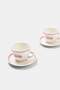 2-Piece Bistro Tea Cup Set 230 cc TPHSS26CFN00003 - 4