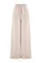 Bej Çiçek Desenli Dokuma Maxi Plaj Kimono Pantolon Takım TBESS26AU00099 - 6