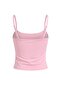 Pink 2-Piece Bolero Soft Brushed Fabric Padded Supportive/Shape-Making Knitted Sports Bra Thmaw27Ss00005 - 10