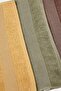 3-Piece Brown-Khaki-Mustard Face Towel Set Tphaw27Hvl00006 - 6